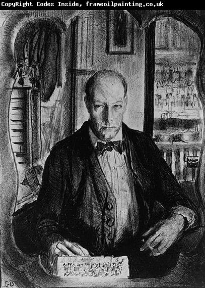 George Wesley Bellows American painter George Bellows (1882-1925). Self-portrait